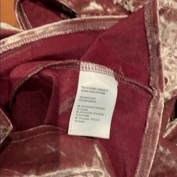 American Eagle crushed “velvet” shirt sz Small - Picture 8 of 8